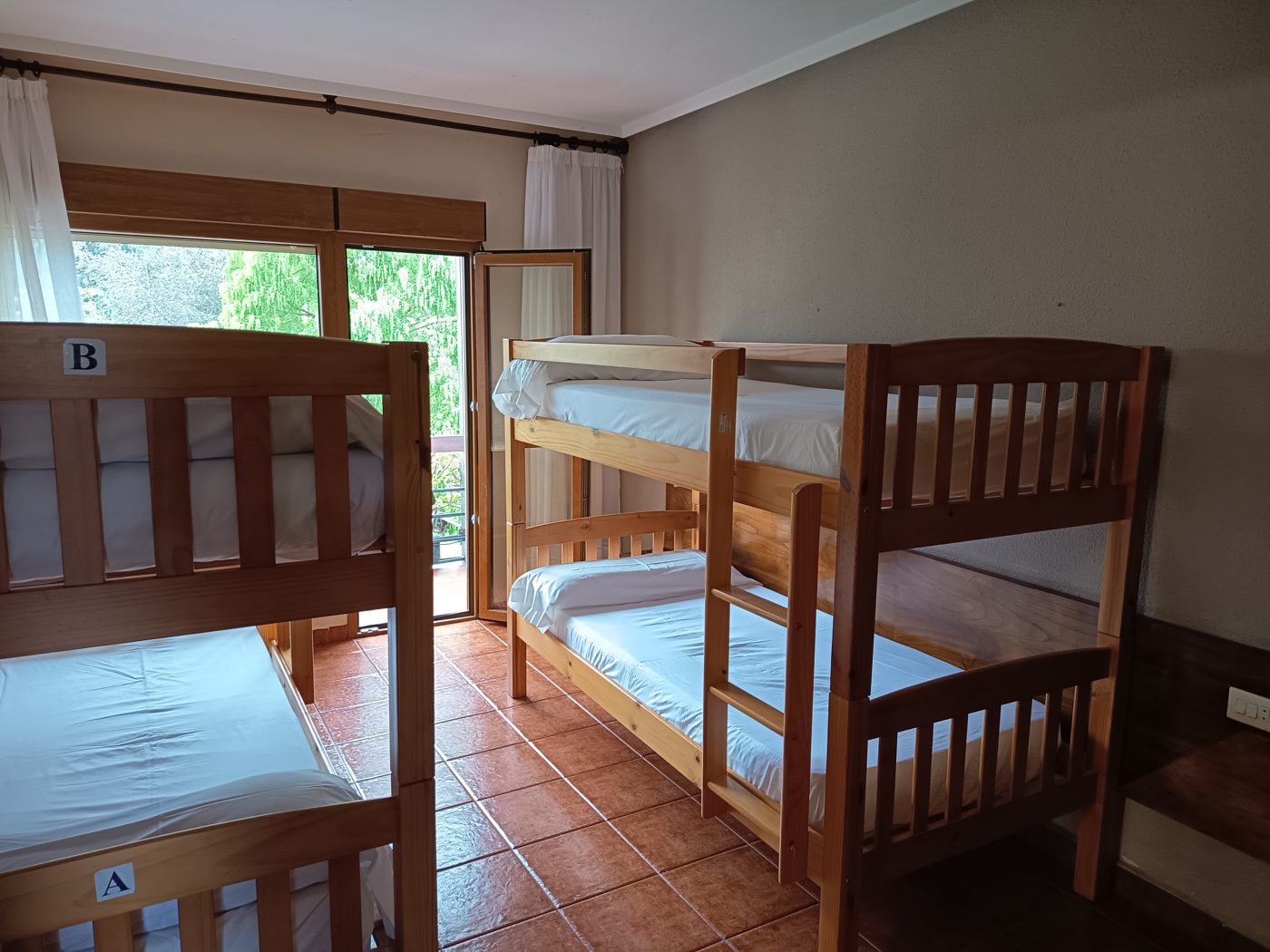 Plaza en dormitorio de 4
